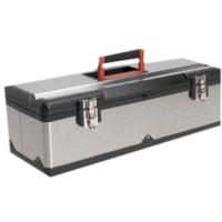 Sealey AP660S Stainless Steel Toolbox 660mm with Tote Tray
