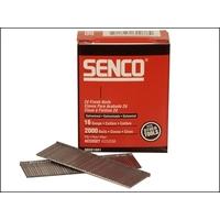 Senco Straight Brad Nails Galvanised 16G x 50mm Pack 2, 000