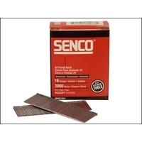 senco straight brad nails galvanised 16g x 45mm pack 2 000