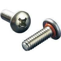 sealing raised head screw m4 20 mm phillips stainless steel 188 grade  ...