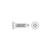Self-tapping screws 2.9 mm 13 mm Phillips DIN 7504 Steel zinc galvanized 1000 pc(s) TOOLCRAFT 141482