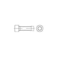 Self-tapping screws M4 10 mm Hex socket (Allen) DIN 7500 Steel zinc galvanized 2000 pc(s) TOOLCRAFT 141294