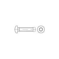 Self-tapping screws M4 8 mm Torx DIN 7500 Steel zinc galvanized 1000 pc(s) TOOLCRAFT 141245