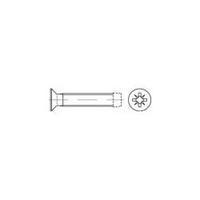 Self-tapping screws M2.5 20 mm Pozidriv DIN 7500 Steel zinc galvanized 1000 pc(s) TOOLCRAFT 141159