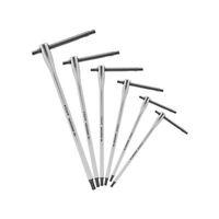 set of 6 male tee wrenches with sliding bar