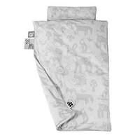 sebra baby bed linen forest grey