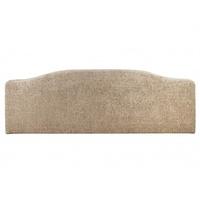 Serene Furnishings Daphne Cream/Fudge 6\' Super King Fudge Fabric Headboard