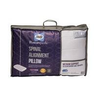 sealy posturepedic spinal alignment pillow standard pillow size