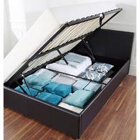 seattle side opening storage ottoman bed with mattress