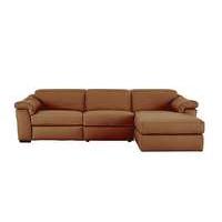 Sensor Leather Recliner Corner Chaise