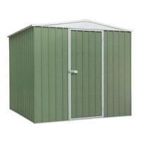 Sealey GSS2323G Galvanised Steel Shed Green 2.3 x 2.3 x 1.9m