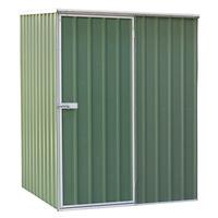 Sealey GSS1515G Galvanised Steel Shed Green 1.5 x 1.5 x 1.9m