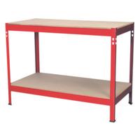 Sealey AP1210 Workbench 1.2mtr Steel Wooden Top