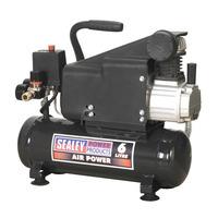 sealey sac0610e compressor 6ltr direct drive 1hp