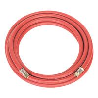 Sealey AHC5 Air Hose 5m x Ø8mm with 1/4in.bsp Unions
