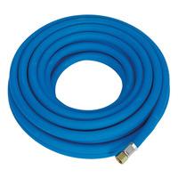 Sealey AH10R Air Hose 10m x Ø8mm with 1/4in.bsp Unions Extra Heavy...