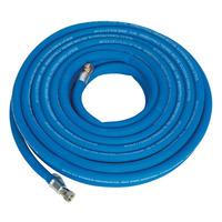 sealey ah15r38 air hose 15mtr x 10mm with 14bsp unions extra h