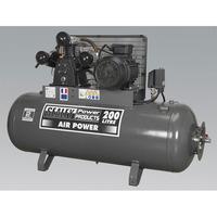 Sealey SAC32055B Compressor 200ltr Belt Drive 5.5hp