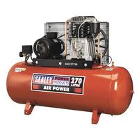 Sealey SAC52775B Compressor 270ltr Belt Drive 7.5hp 3ph 2-Stage - ...