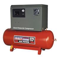 Sealey SAC42755BLN Compressor 270ltr Belt Drive 5.5hp 3ph 2-Stage ...