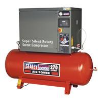 Sealey SSC12710 Screw Compressor 270ltr 10hp 3ph Low Noise