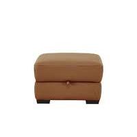 Sensor Leather Footstool