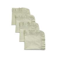 Set of 4 Frill Trim Napkin