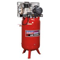 Sealey SACV42755B Compressor 270ltr Vertical Belt Drive 5.5hp 3ph ...