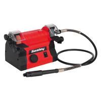 sealey bg1010 mini bench grinder 50mm flexible drive shaft