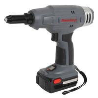 sealey cp313 cordless riveter 18v 15ah lithium ion 1hr charger