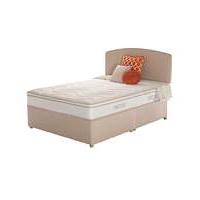 sealy zoned memory cushion top divan