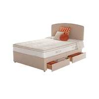 Sealy Memory Cushion Top 4 Drawer Divan