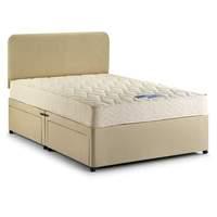 sealy backcare divan bed double no drawers