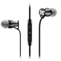 Sennheiser Momentum M2 IEi for Apple devices in Black and Chrome