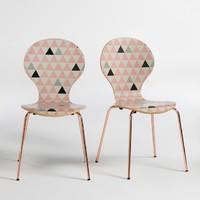 Set of 2 Elori Printed Chairs