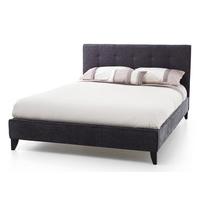 Serene Chelsea Charcoal Bed Frame