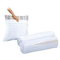 Set of 2 Pure Cotton Jersey Bolster Covers
