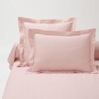 Secret Cotton Percale Single Pillowcase with Spoke Stitching