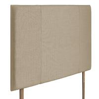 Seville Grand Upholstered Headboard - Small Double - Sand