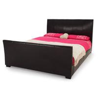 Serene Napoli 4FT Small Double Faux Leather Bedstead