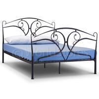 Seline Black Bed Frame - Kingsize