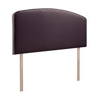 Sealy Bonham Headboard Single Aubergine