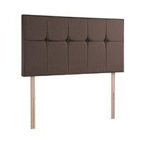 sealy borwick headboard double aubergine