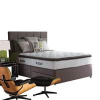 Sealy Nostromo 1400 Pocket Divan Set Aubergine