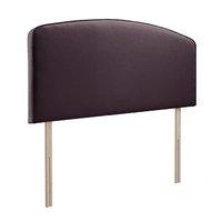 Sealy Bonham Headboard Double Aubergine