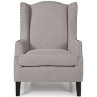 Serene Stirling Silver Fabric Chair