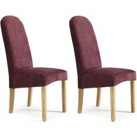 Serene Marlow Shiraz Fabric Dining Chair (Pair)