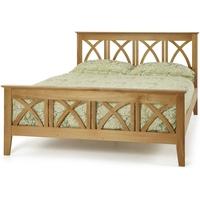 Serene Maiden Solid Oak Bed