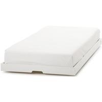 serene hevea wood grace opal white guest bed trundle only