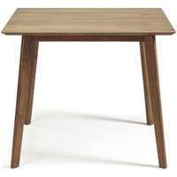 serene westminister walnut dining table 90cm fixed top